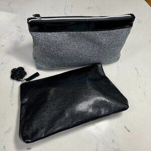 Vintage Lancome Mini Purse and Makeup Bag